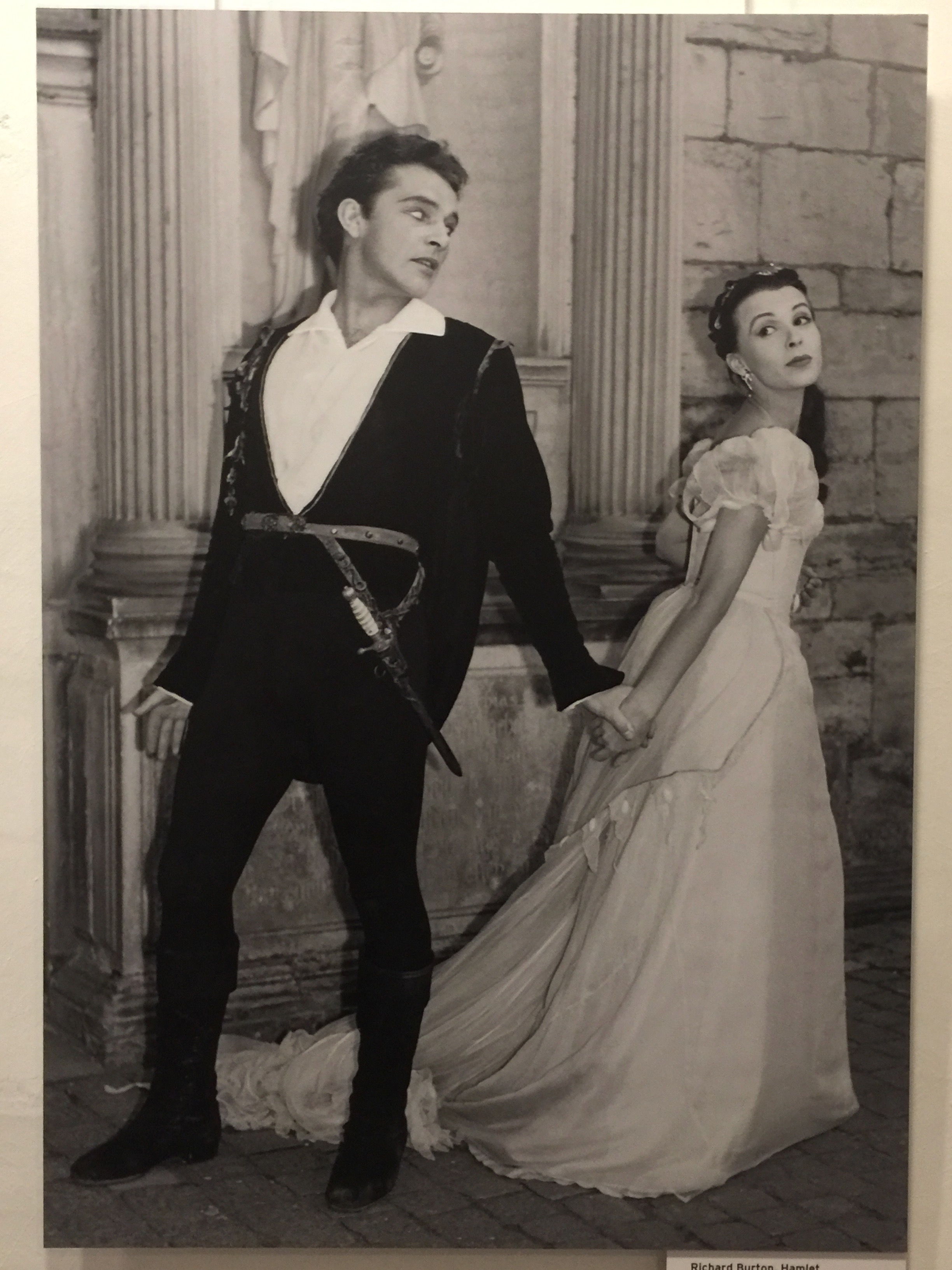 Richard Burton as Hamlet at Kronborg