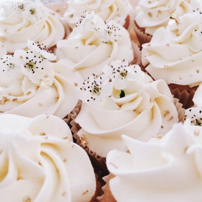 Royal Wedding Lemon and Elderflower Cupcakes