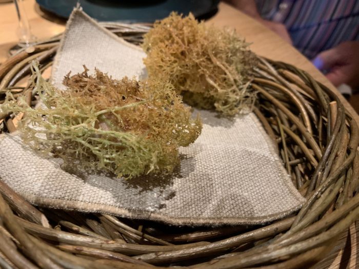 Sweetbreads wrapped in Reindeer Moss