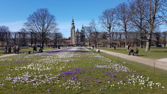 Rosenborg, Spring in the king's gardens