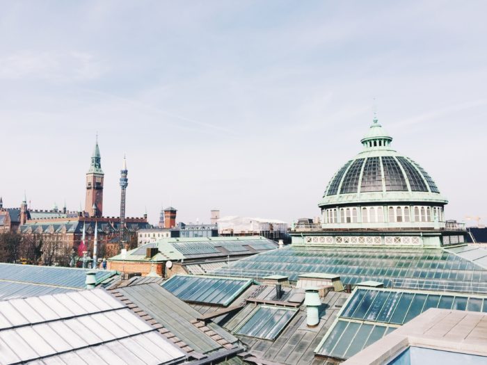 View from the roof of the Glypotek