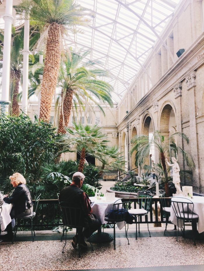 Cafe at Glyptotek