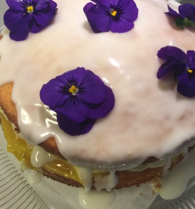 Absolutely Fabulous Lemon Drizzle Cake with Lemon Curd and Lemon Frostin