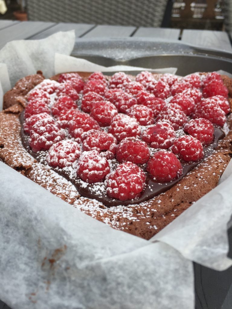 Valentines Afternoon Tea Chocolate Almond Torte