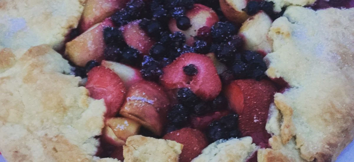 Peach and Summer Berry Crostata