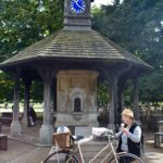 Time Flies Clock Tower outside Princess Diana's Memorial playground