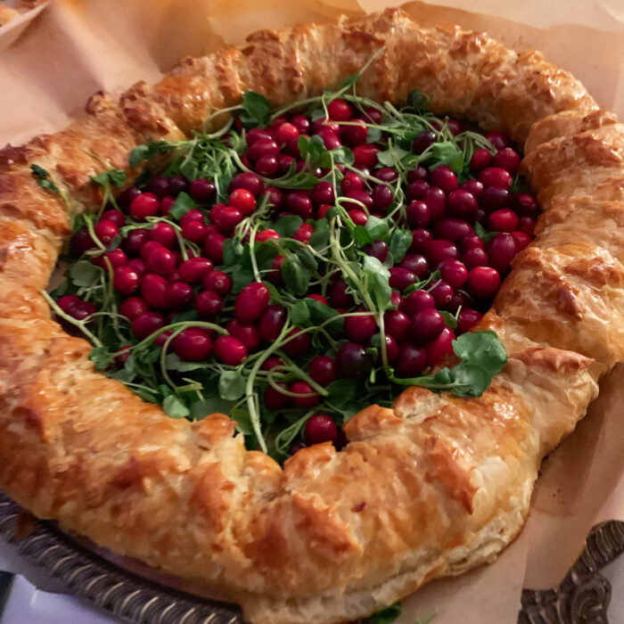 Sausage Roll Wreath