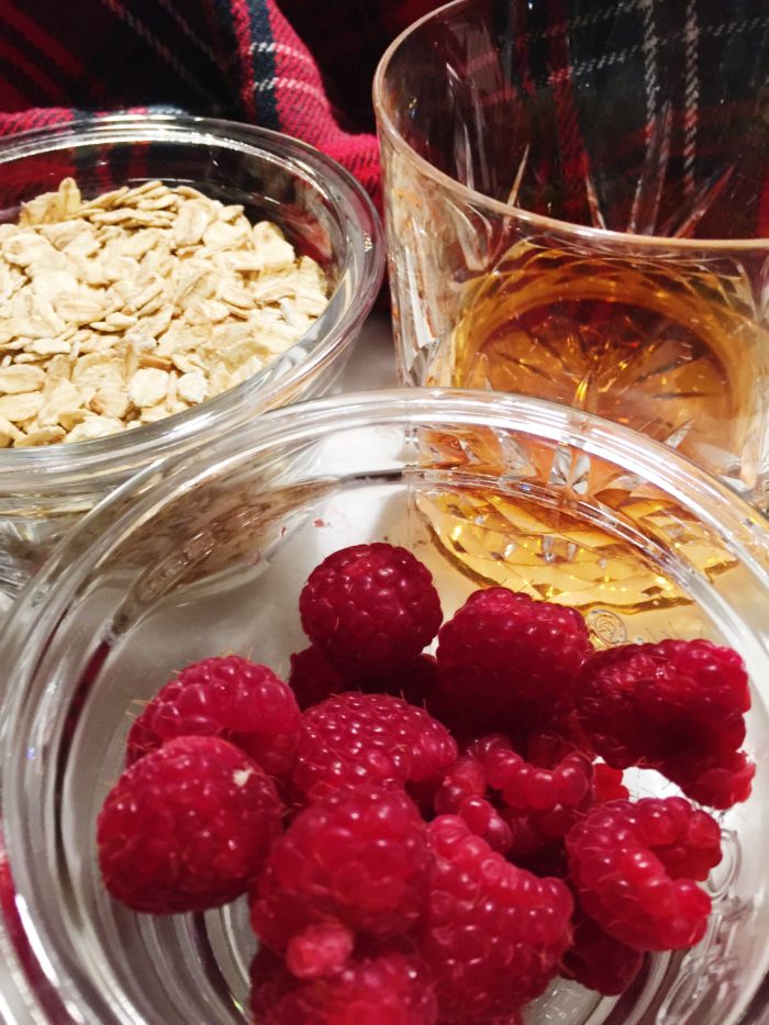 ingredients for cranachan