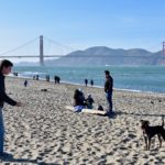 Chrissy Field and Golden Gate Bridge with Andrew and Jackson