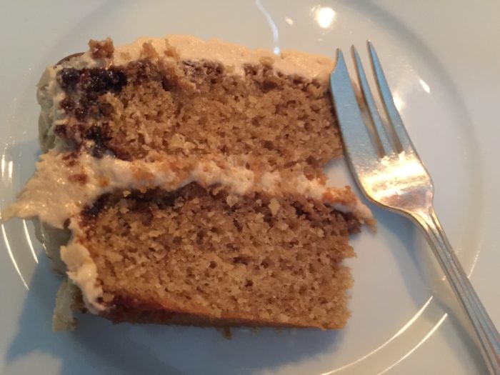 slice of coffee cake