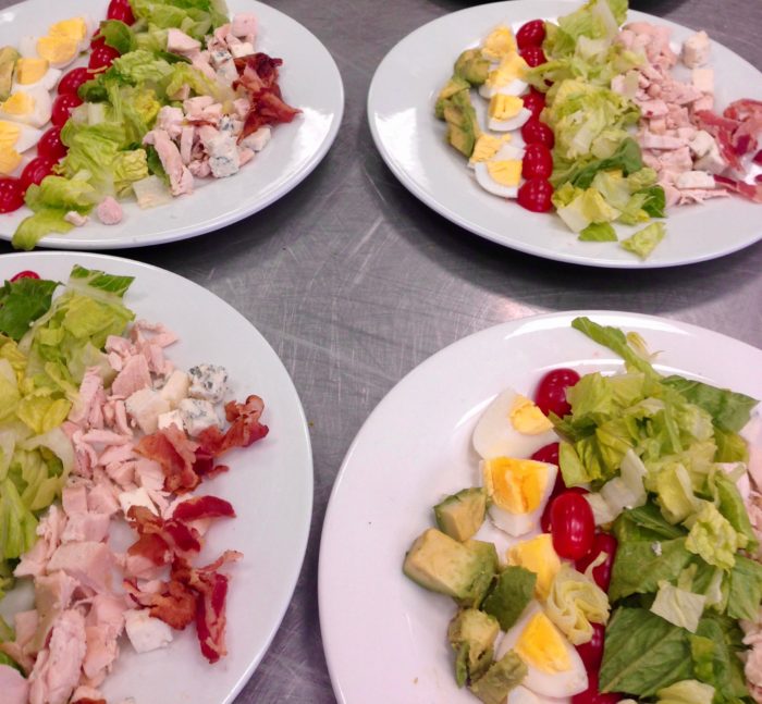 Cobb Salad for 100 at the DCA