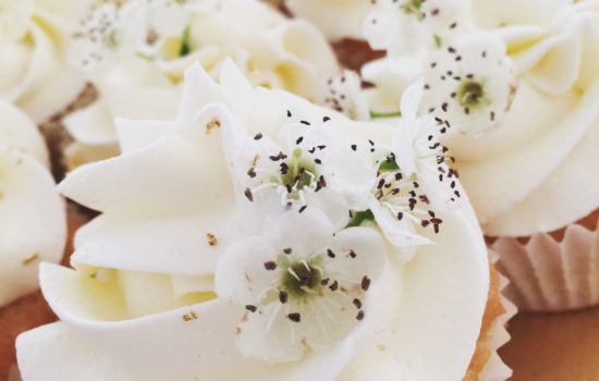 Royal Wedding Lemon and Elderflower Cupcakes