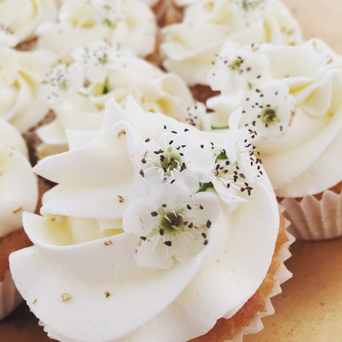 Royal Wedding Lemon and Elderflower Cupcakes