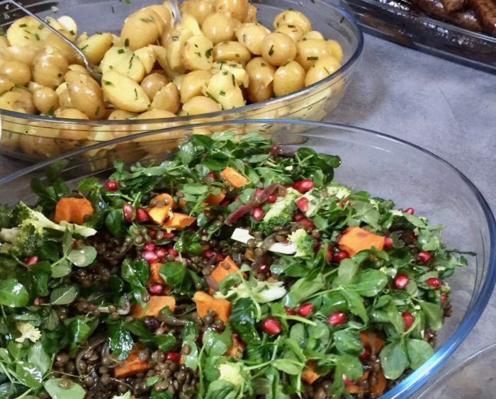 Lentil and Caramelised Onion Salad