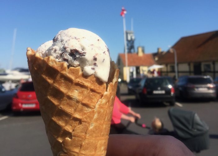 Ice-cream at Dragør