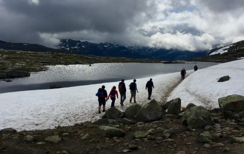 Snow at Troll Tunga