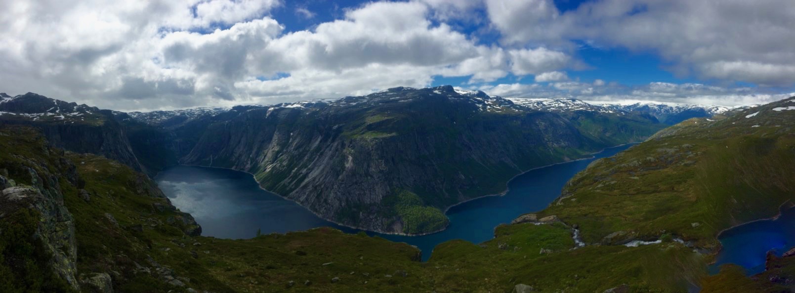 Troll Tunga and Lake Ringedalsvatnet