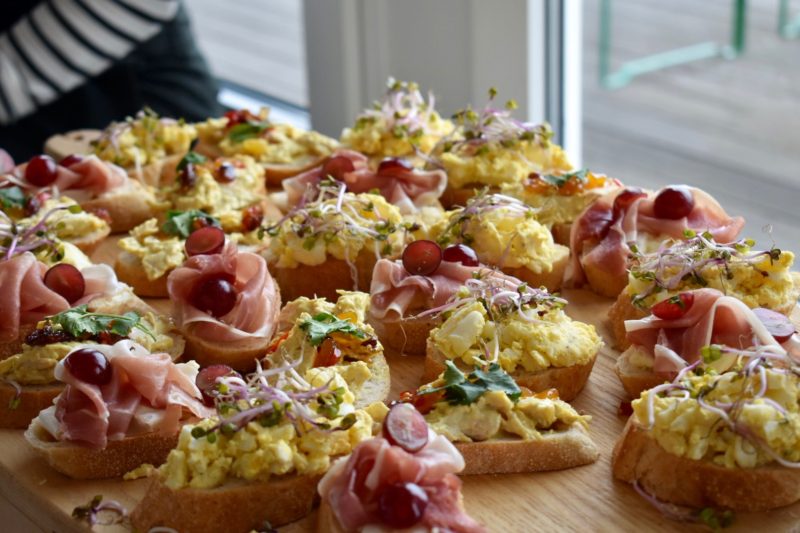 French Bread with Assorted Toppings