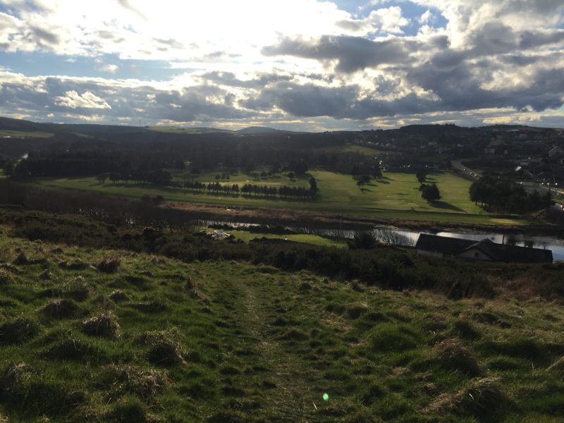 Walking up The Hill of Doune