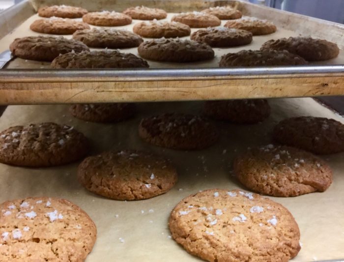 salted peanut butter cookies