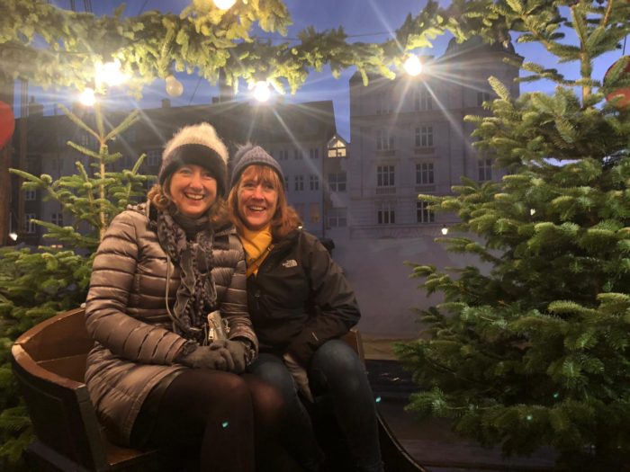 Sit in a sleigh in Nyhavn!