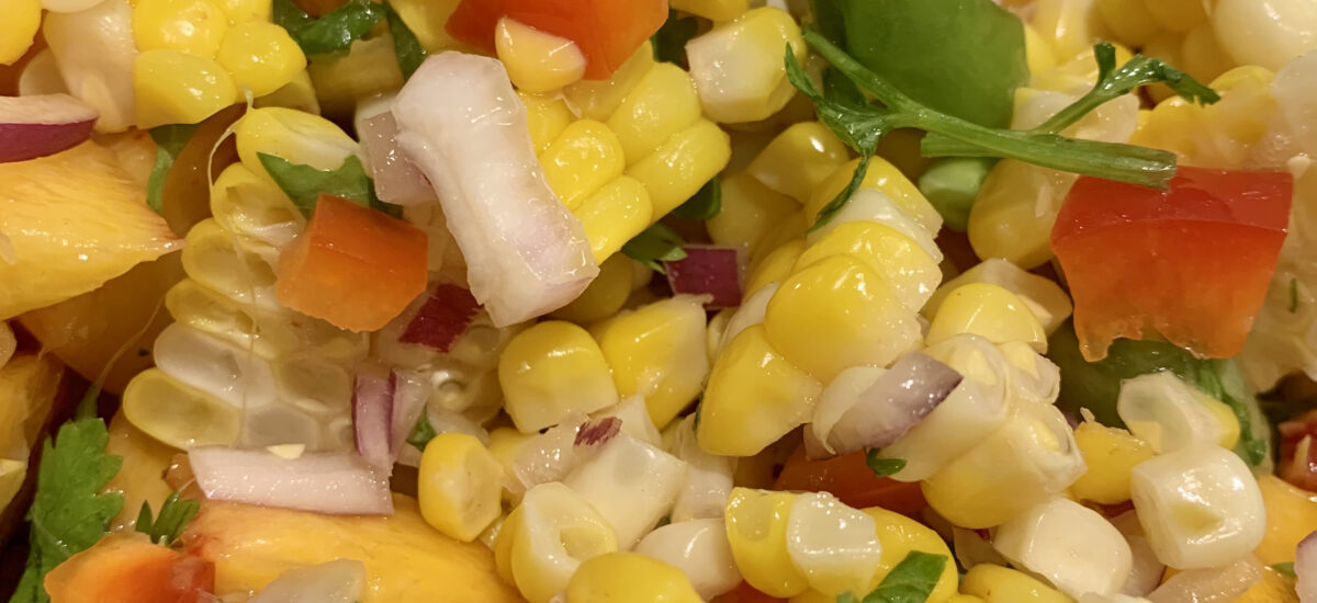 Fresh Summer Sweetcorn and Black Bean Salsa