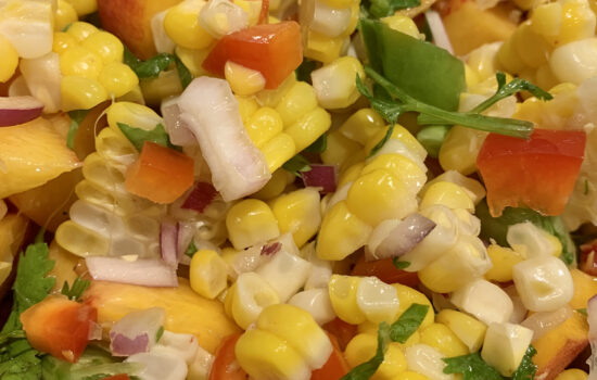 Fresh Summer Sweetcorn and Black Bean Salsa